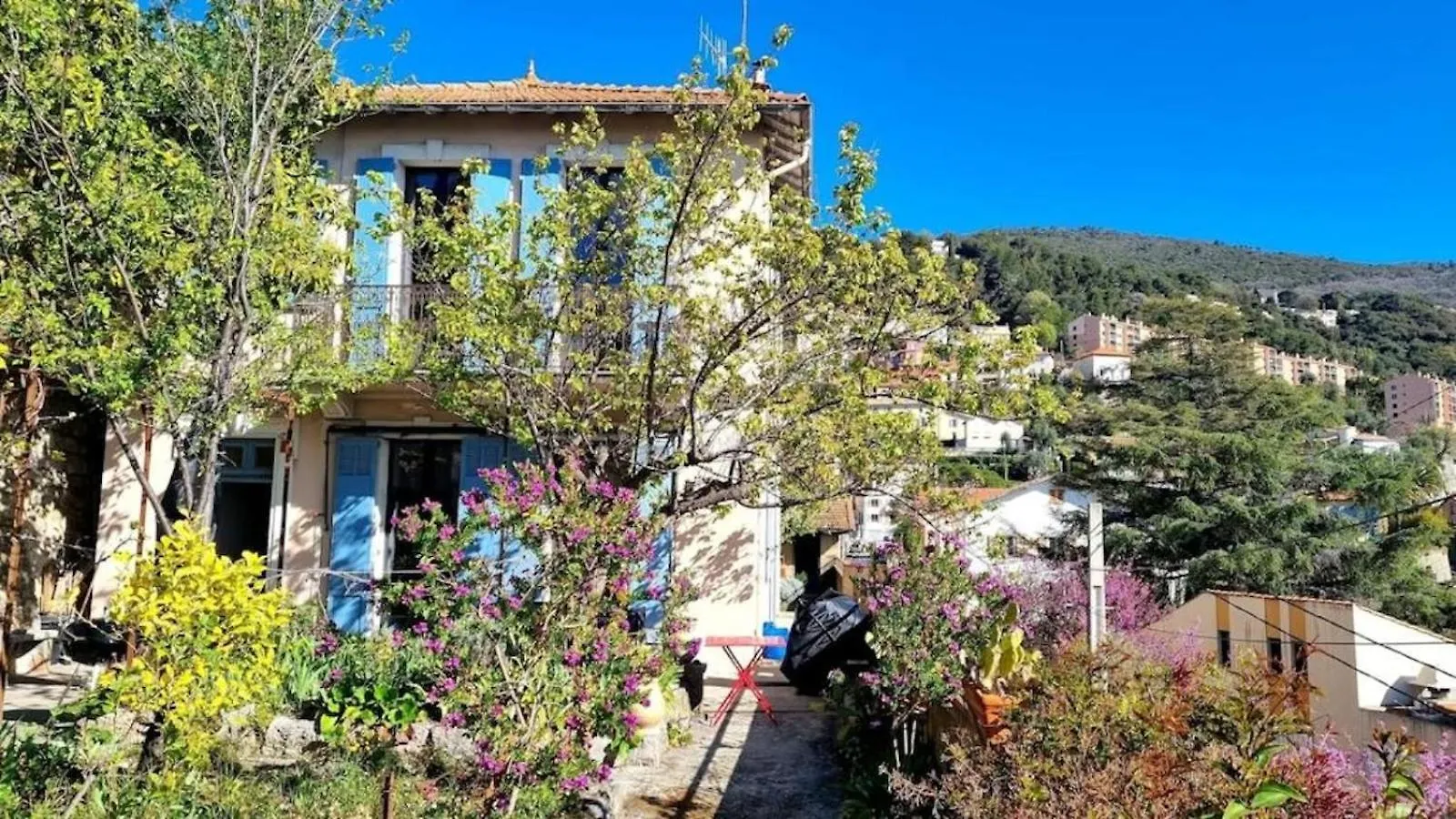 Jardin & Vue Mer Maison Des Annees 20 Proche Du Centre Historique グラース 別荘